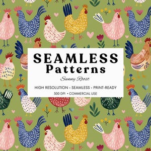 Könnte beinhalten: Ein Set aus drei Keramikbechern mit einer gesprenkelten, cremefarbenen Glasur. Jeder Becher hat ein anderes handgemaltes Blumendesign in Blau-, Grün- und Gelbtönen. Die Becher haben eine schlichte, moderne Form.