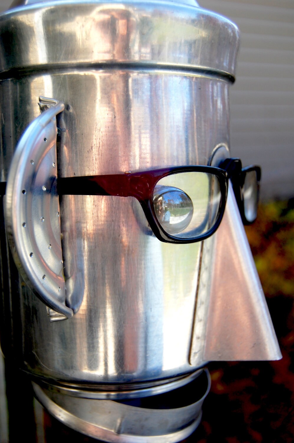 Pot Head Yard Art Etsy