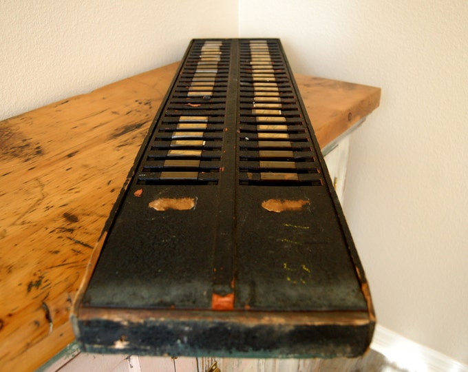 Vintage Time Card Rack Vintage Wooden Time Card Holder Etsy