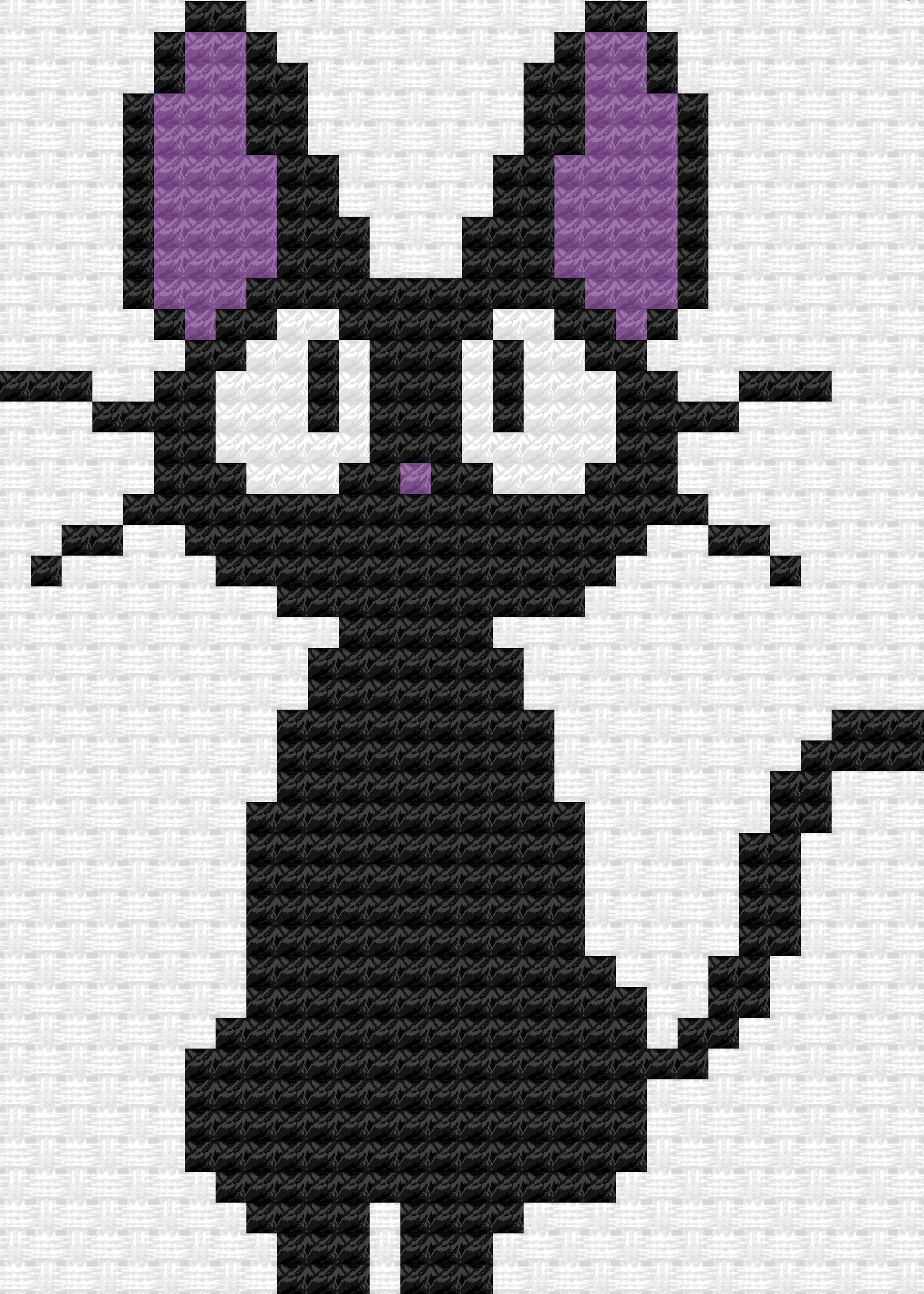 Jiji From Kiki's Delivery Service Cross Stitch 