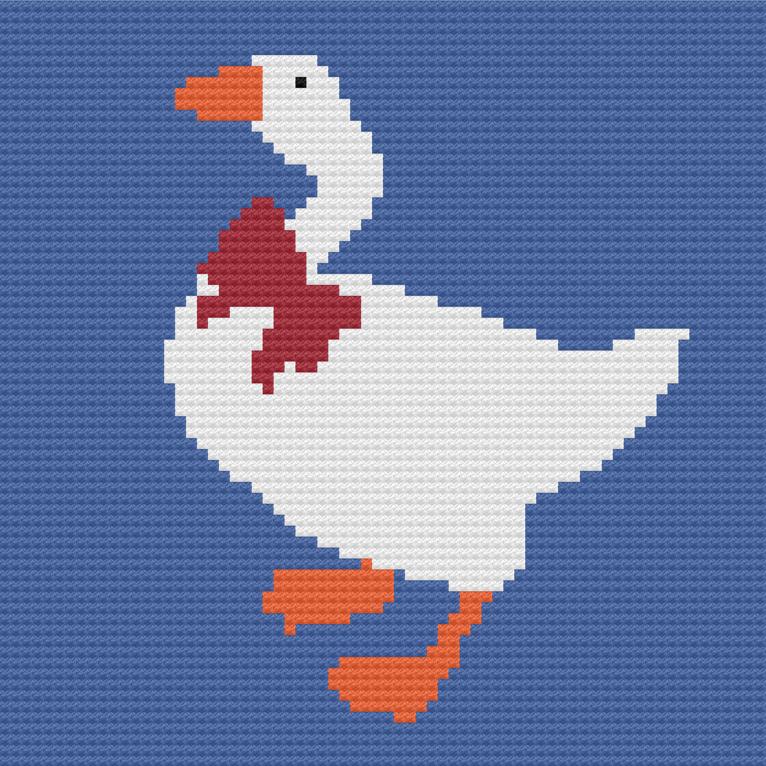 Goose With Bow - Etsy