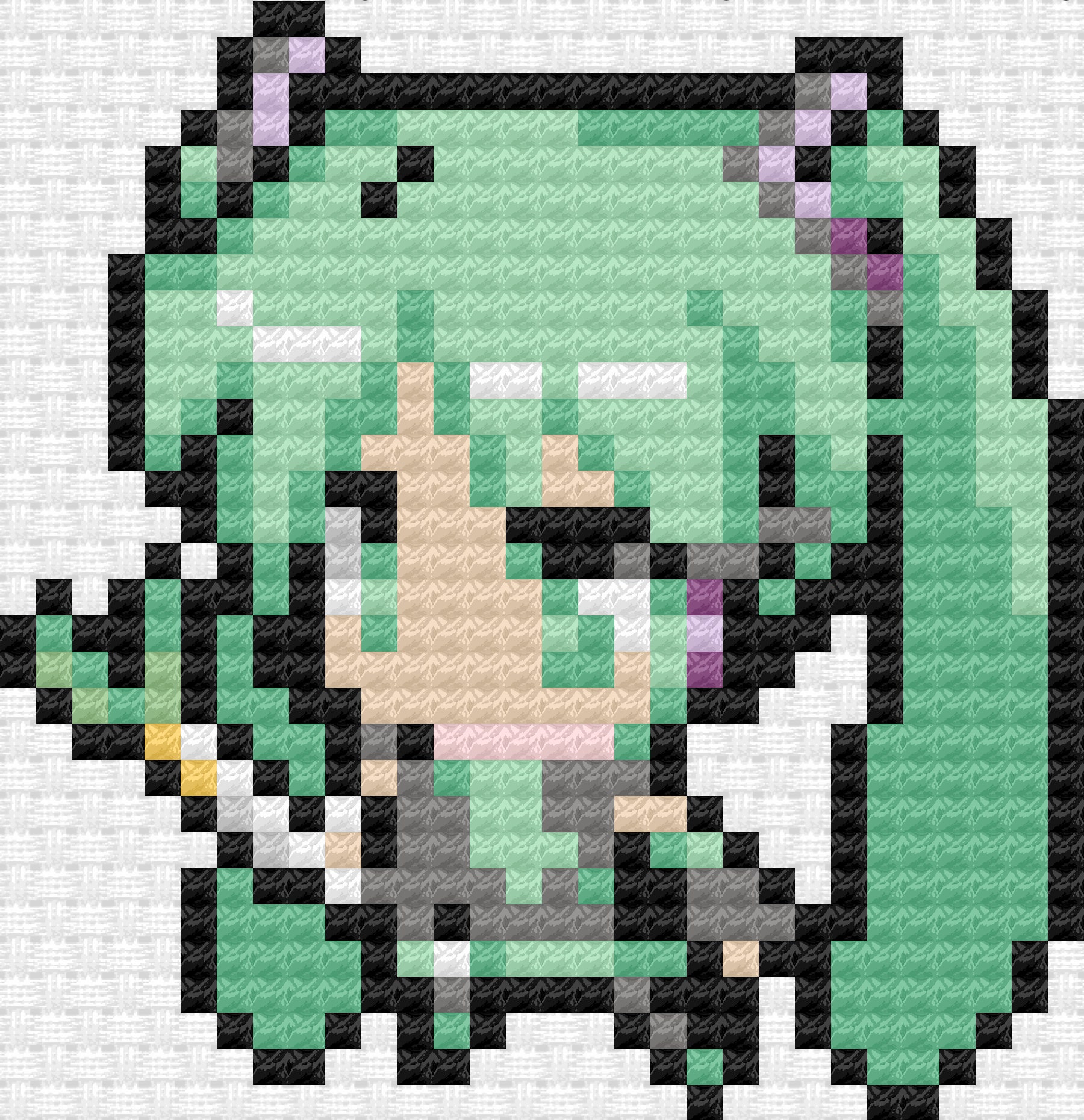 vocaloid pixel art