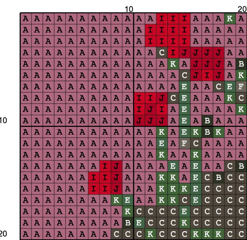 Untitled Goose Game Rose Garden Cross Stitch Pattern Etsy