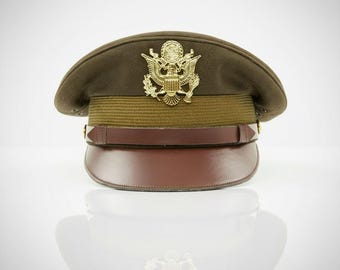 WW2 USAAF Crusher Cap Replica – Army Air Corps Pilot Hat, WWII