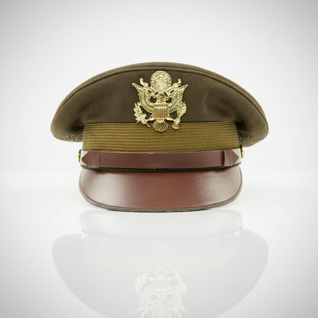 WW2 USAAF Crusher Cap Replica – Army Air Corps Pilot Hat, WWII