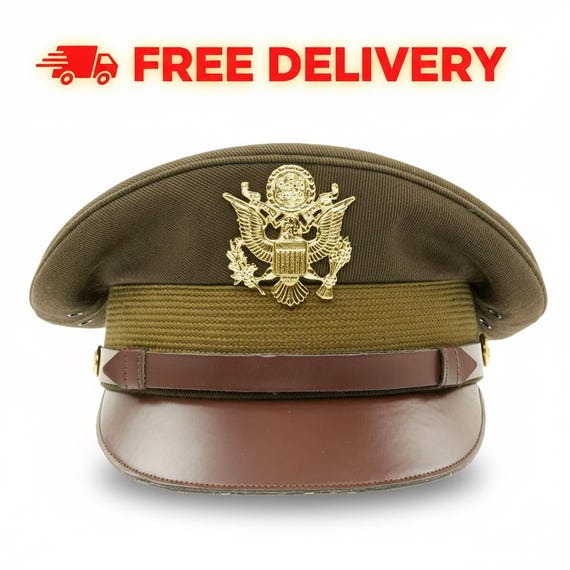 WW2 USAAF Crusher Cap Replica – Army Air Corps Pilot Hat, WWII