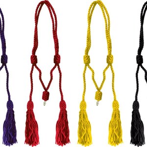 Halsband med dubbel tofs | Frimurarregaliernas juvel | Tillbehör till herrriddaruniformen