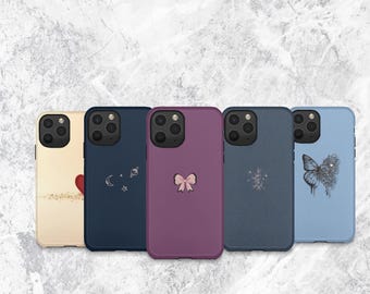 Funda minimalista y estética simple para iPhone 16, 15, 14, 13 y 12, Samsung S25, S24, S23FE, S22, A16, A26, A56, Pixel 9Pro, 8A y 7.