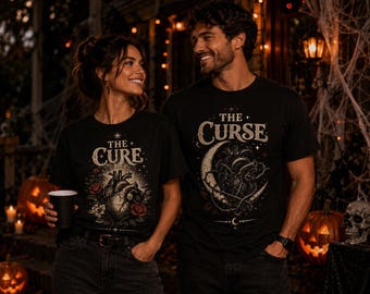 Halloween Couple Shirts, The Curse & The Cure Tees