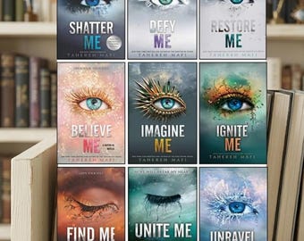 Shatter Me Complete Series Set | 9 Books by Tahereh Mafi | Dystopian Romance Collection | BookTok Favorite