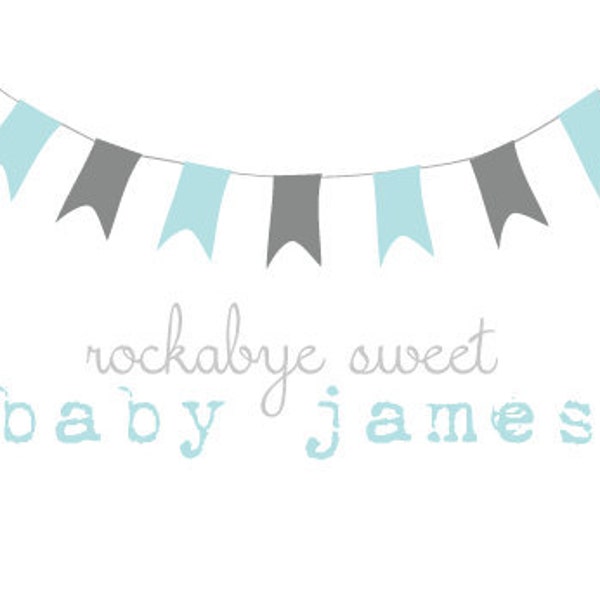 Rockabye Sweet Baby James Art Print