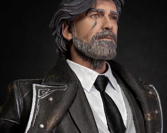 Figura de Renoir Clair Obscur: Expedición 33 | Impresa en 3D | Estatua coleccionable pintada a mano | 36 cm | Figura de videojuego | Diorama