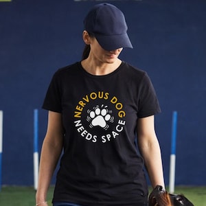 Nervous Dog Needs Space Shirt | Dog Walking & Training Tee