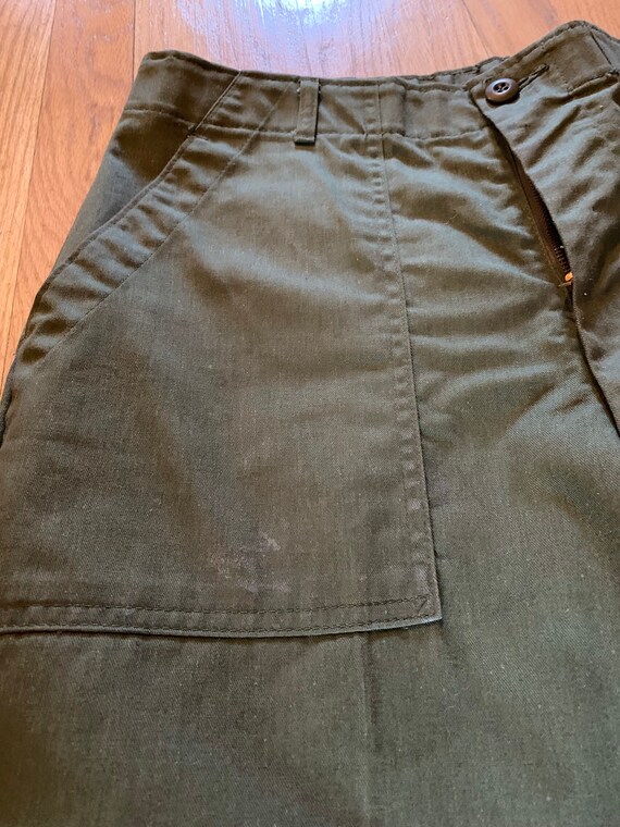 Army Trouser Pants Green