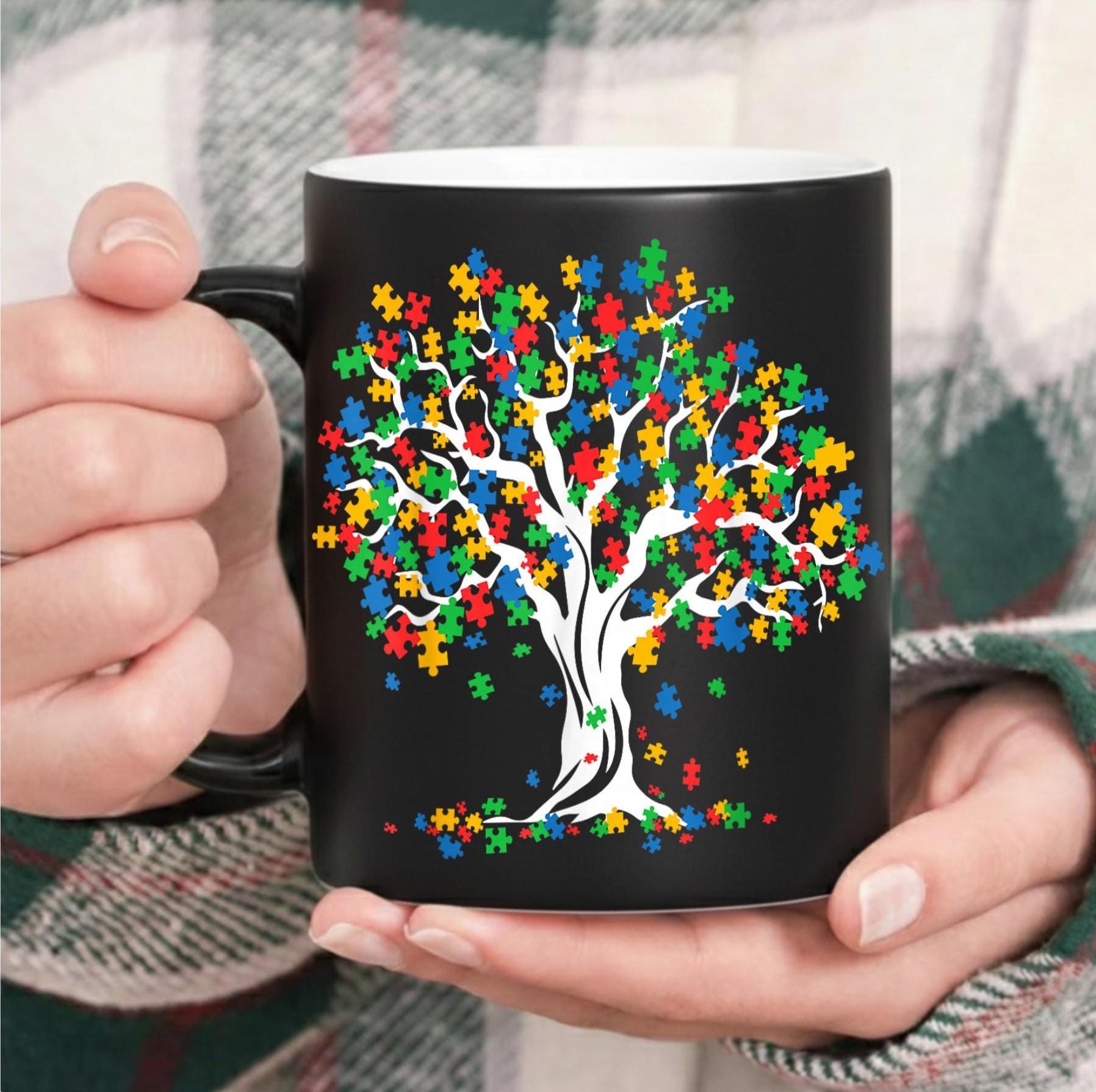 Autism Tree of Life PNG, Autism Awareness Shirt PNG, Puzzle Piece ...