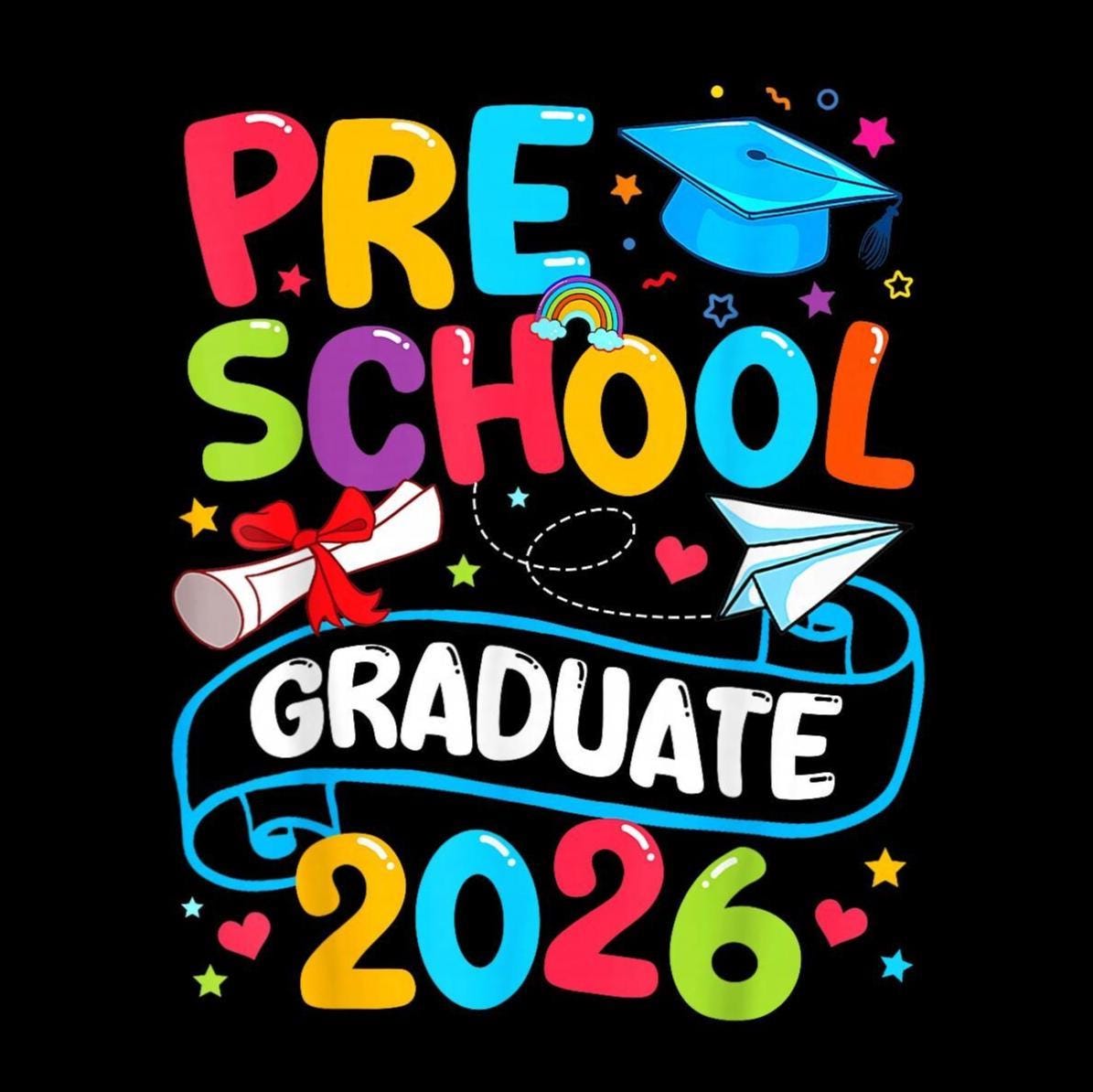 Pre School Graduate 2026 PNG, Preschool Graduation Shirt PNG, Pre K ...