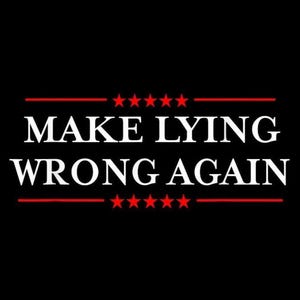 Make Lying Wrong Again PNG, Anti Trump Shirt PNG, Political Protest Design, Activism Gift, Resist Racism PNG, Digital Download