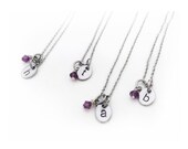 Lowercase Initial Necklace