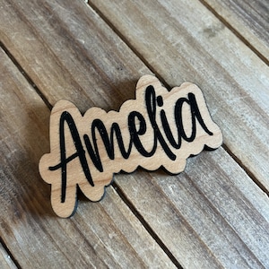Name Tags | PLEASE READ DESCRIPTION | Business Name Tags | Magnetic Name Tags | Safety Pin Name Tags (for logos, see other listing)