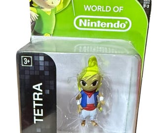 2015 World of Nintendo Legend of Zelda Wind Waker TETRA Action Figure Age 3+ NEW