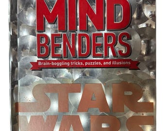 Star Wars Mind Benders Brain-Boggling Tricks Puzzles and Illusion Book Hardcover