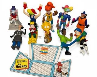 Burger King Kids Club Toys Lot Vintage 1990s Simpsons Disney Figures Game