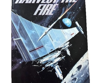 VTG Harvest the Fire by Poul Anderson Hardcover Space Science-Fiction Book TOR