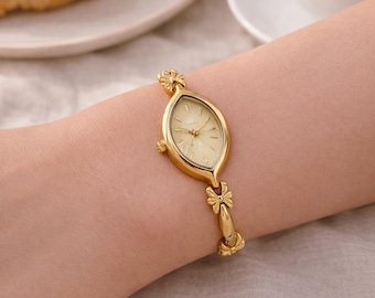 Tiffany Portfolio Quartz Wristwatch Gold Plated Bezel Swiss Made