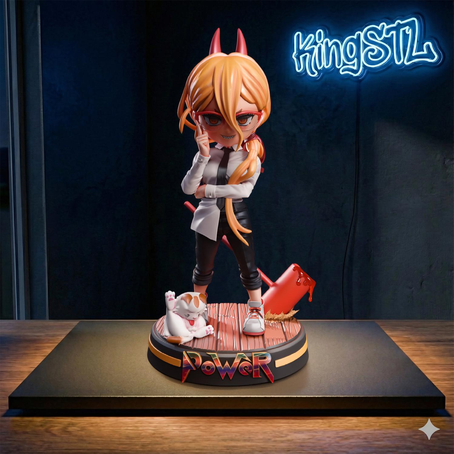 Chainsaw Man Resin Statue - Etsy Canada