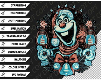 Julsnögubbe-T-shirt, festlig vintert-T-shirt Png SVG digitalt paket