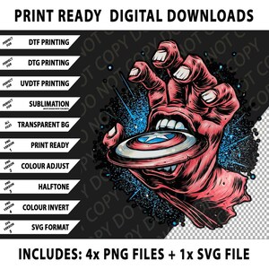 Captain America Shield T-Shirt, Comic Book Style Tee Png SVG Digital Bundle image 2