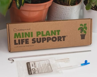 Mini Plant Life Support - Dispositivo de riego automático para plantas de interior, riego por goteo para las fiestas