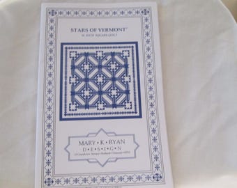 Stars of Vermont quilt Pattern (A MARY K RYAN DESIGN)