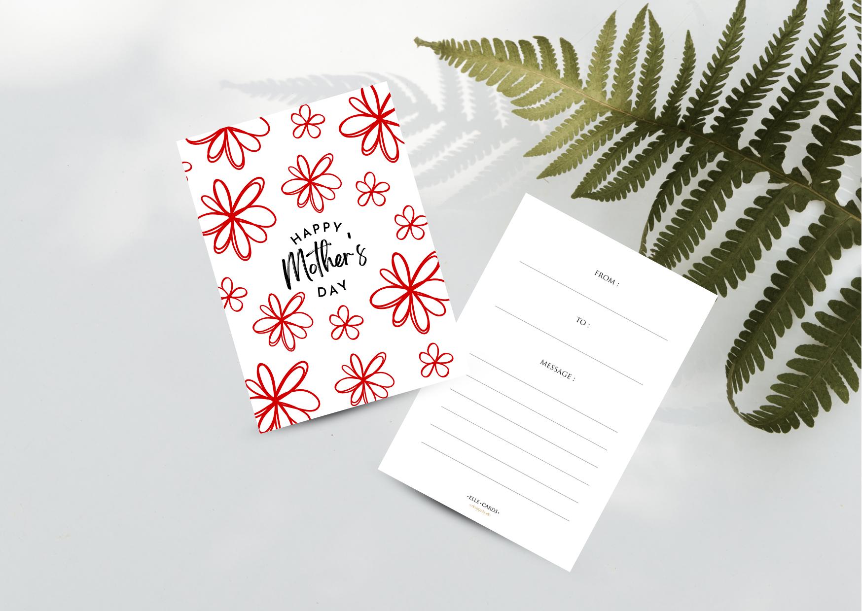 Printable Mother’s Day Card | Instant Download | Happy Mother’s Day ...