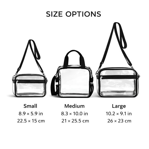 BTS ARIRANG Clear Stadium Bag, Waterproof PVC Concert Crossbody