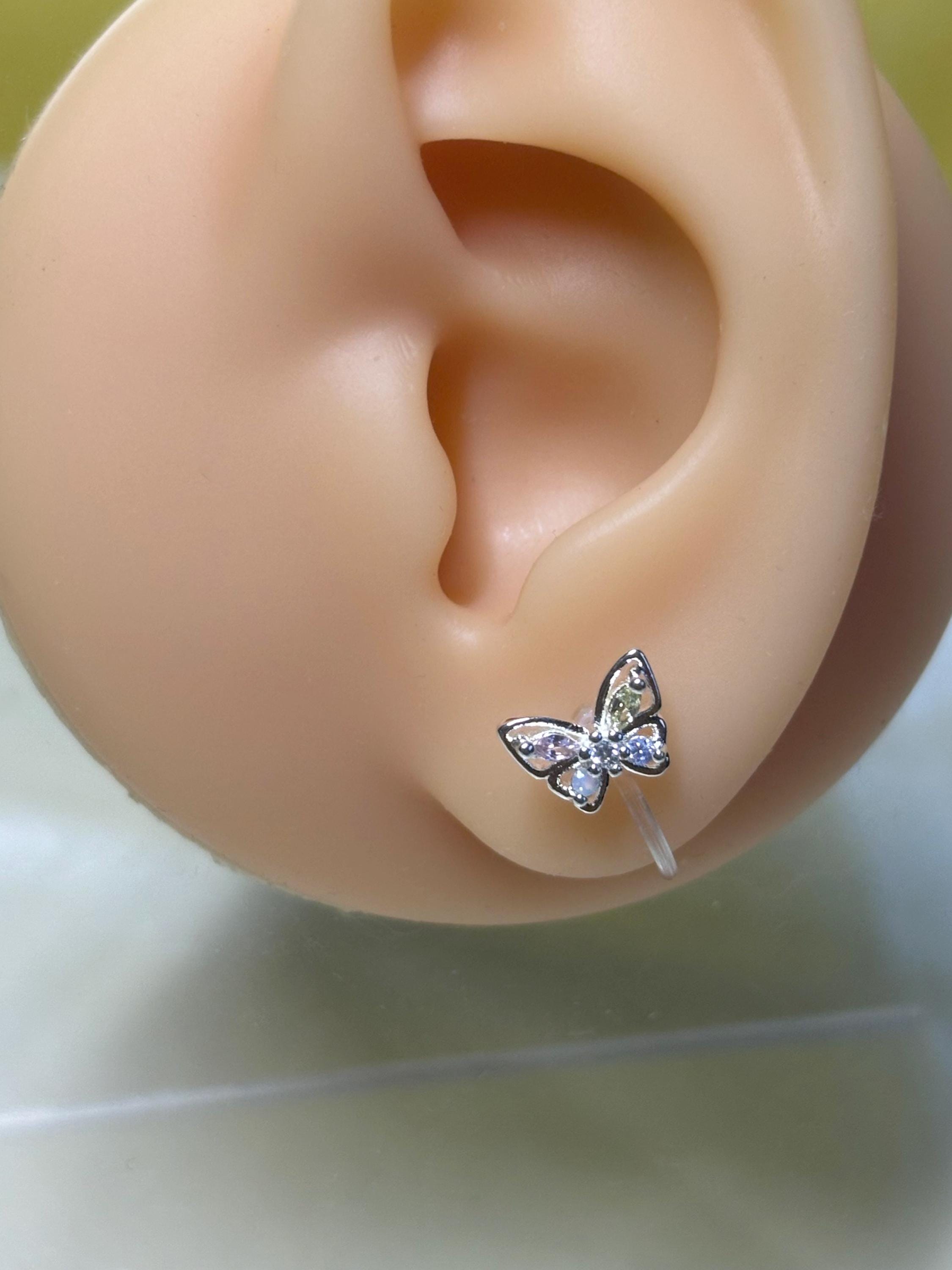 Orecchini Ammazza Demoni - Set Di 2 Pezzi In Acrilico, Scegli Tra Clip O Buco, Design Ispirato 7x2.5 Cm