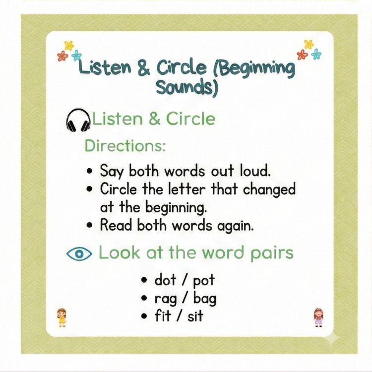 Sound Swap Phonics Worksheets | CVC Word Chains & Phoneme Substitution ...