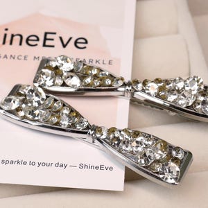 Silver Hair Clip Wedding Guest - Etsy display picture 1