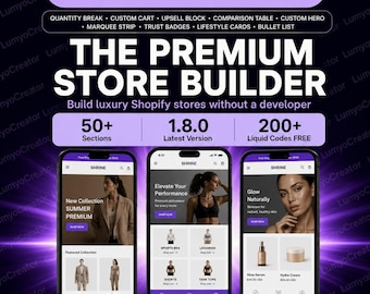 Shrine Shopify Theme 1.8.0 | The Premium Store Builder | 50+ Sections + 200 Liquid Codes Free | Instant Download
