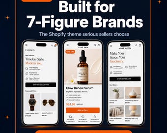 Elixir Shopify Theme | Built for 7-Figure Brands | High-Converting Shopify 2.0 Store | Instant Download