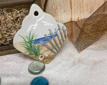 Ceramic Beach Ornament