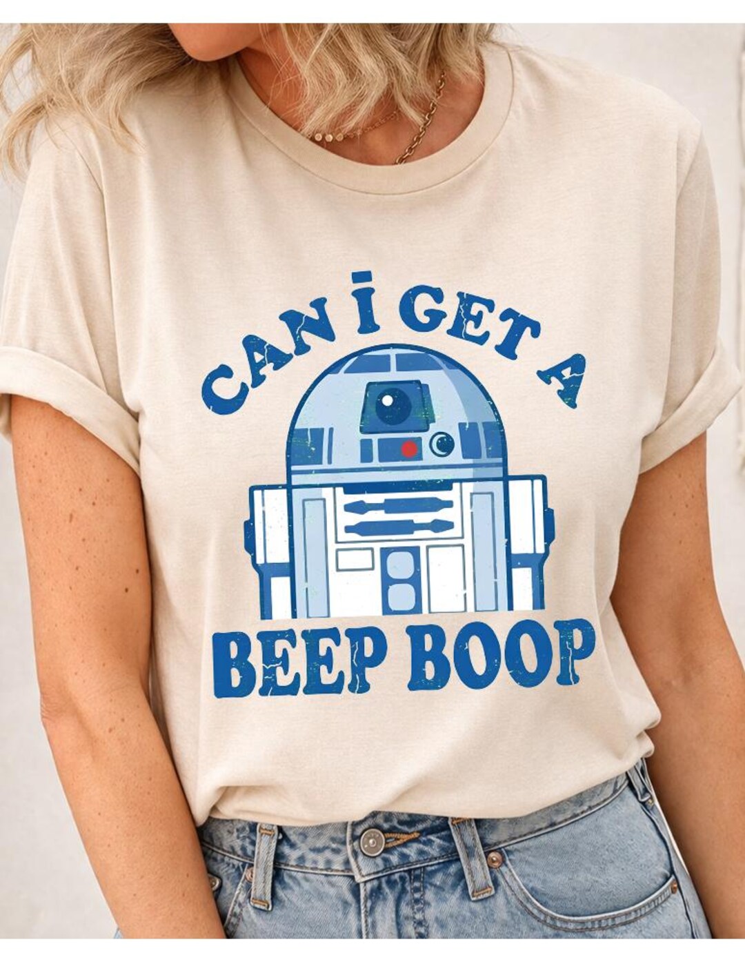 Can I Get A Beep Boop R2 D2 Droid Shirt, Vintage Retro Star Wars ...