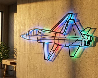Northrop T-38C Talon Metal RGB LED Light