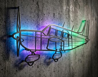 Piper Saratoga PA-32 Metal RGB LED Light