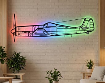 Focke-Wulf Ta 152H-1 Metal RGB LED Light