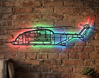Sikorsky MH-53M Pave Low IV Metal RGB Led Light