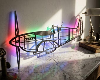 Supermarine Spitfire Mk. IX Metal RGB LED Light