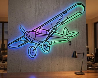 Piper Super Cub Metal RGB LED Light