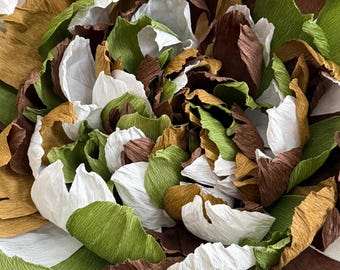 Giant Woodland Crepe Paper Peony
