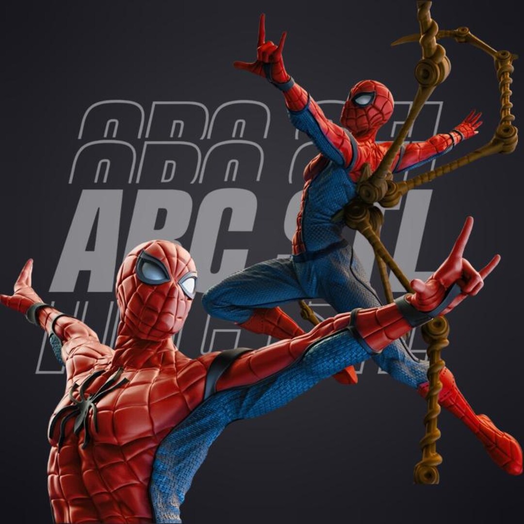 Iron Spider, Spiderman - STL File for 3d Printing - Etsy